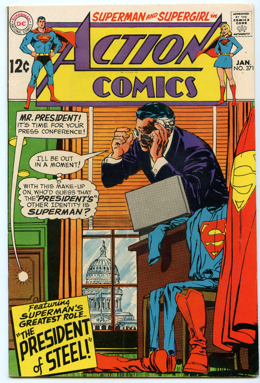 Action Comics 371 (Jan 1969) VF+ (8.5)
