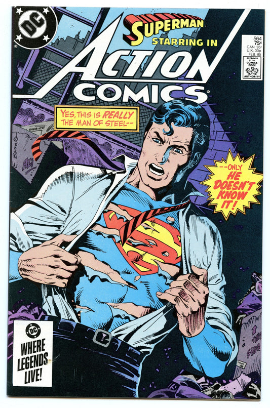 Action Comics 564 (Feb 1985) NM- (9.2)