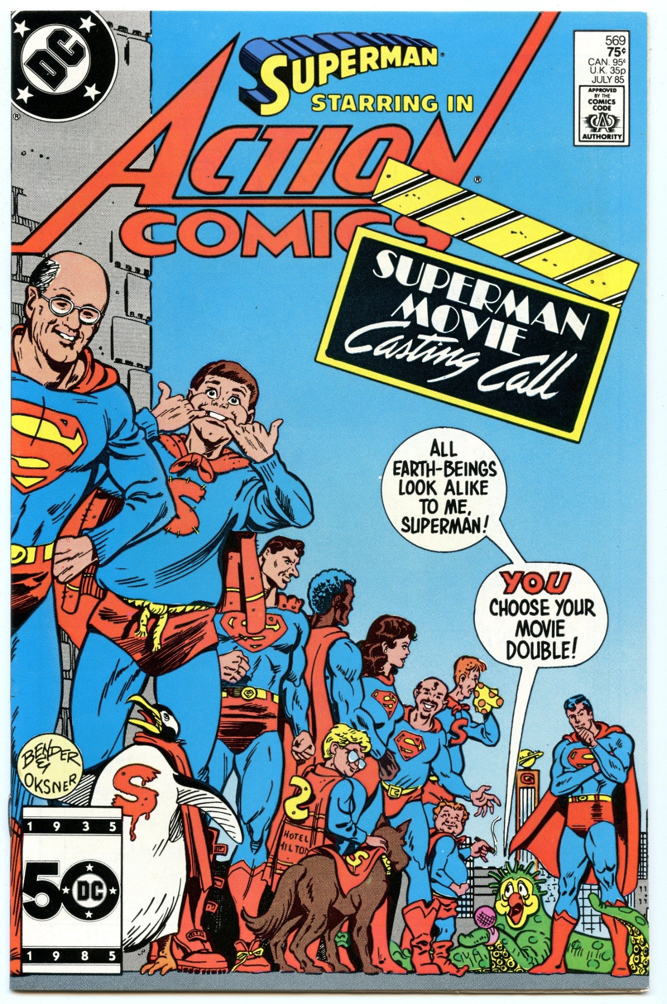 Action Comics 569 (Jul 1985) NM- (9.2)