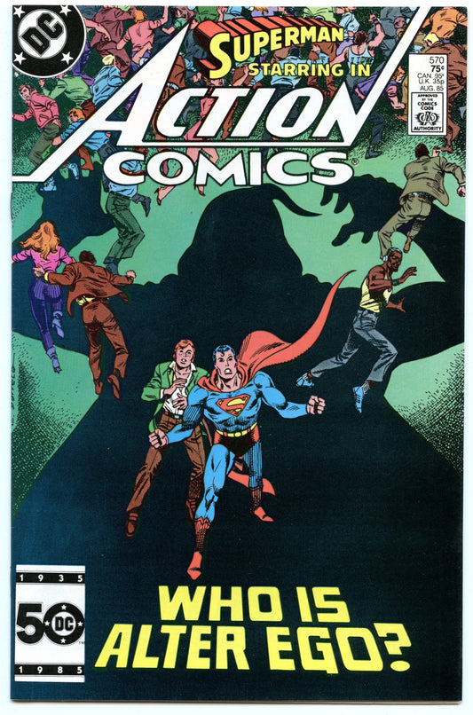 Action Comics 570 (Aug 1985) NM- (9.2)