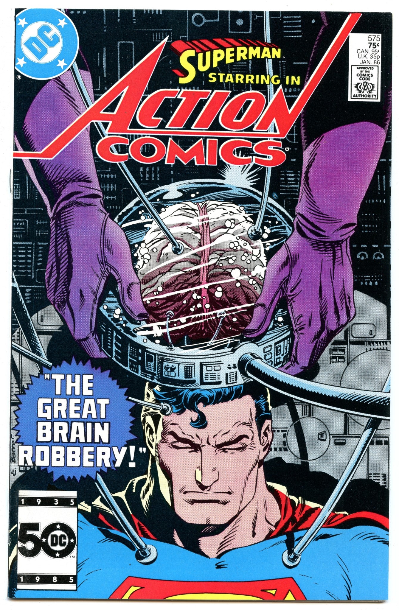 Action Comics 575 (Jan 1986) NM- (9.2)
