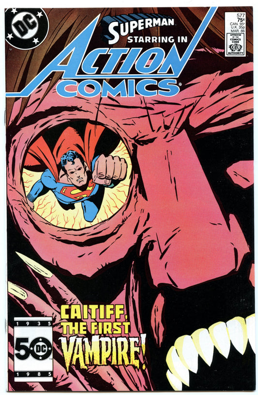 Action Comics 577 (Mar 1986) NM- (9.2)