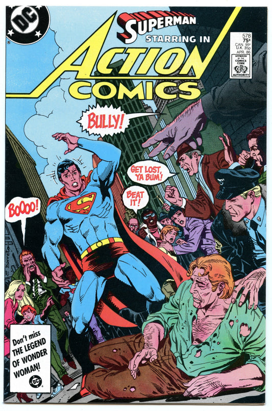 Action Comics 578 (Apr 1986) NM- (9.2)