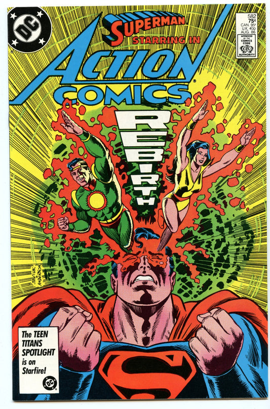 Action Comics 582 (Aug 1986) NM- (9.2)