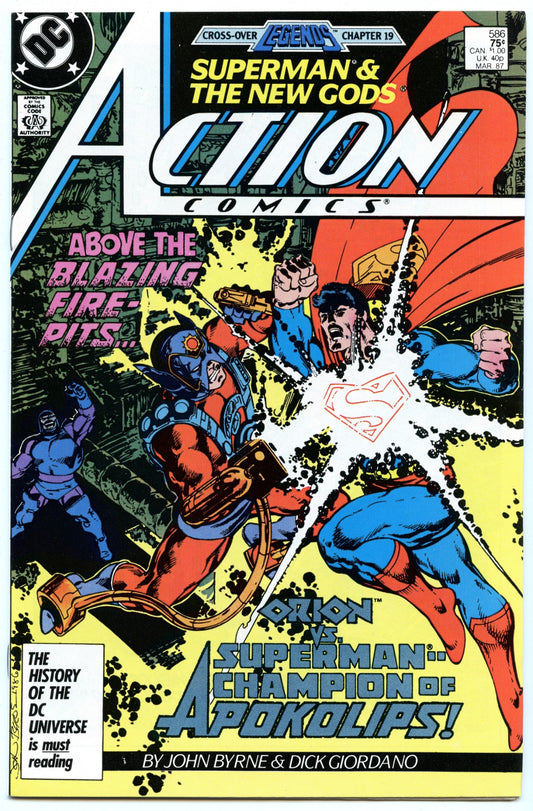 Action Comics 586 (Mar 1987) NM- (9.2)