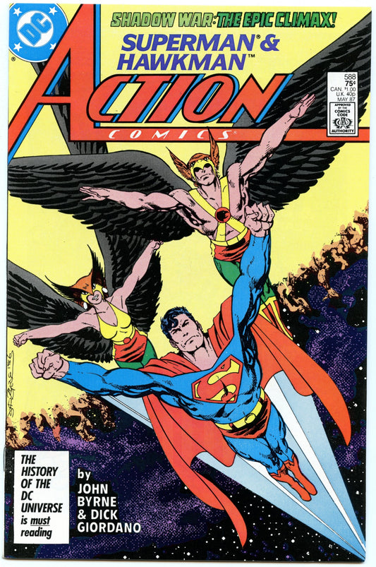 Action Comics 588 (May 1987) NM- (9.2)