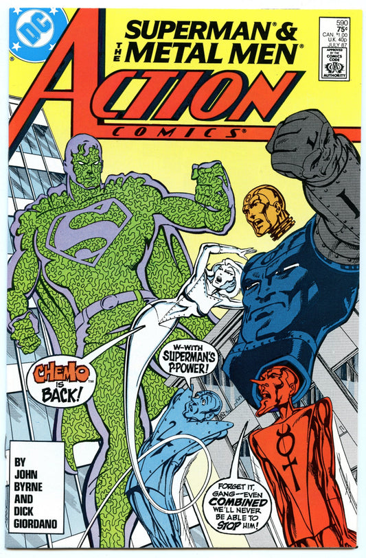 Action Comics 590 (Jul 1987) NM- (9.2)