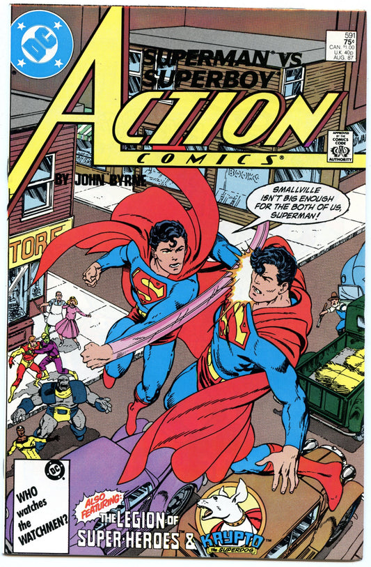 Action Comics 591 (Aug 1987) NM- (9.2)