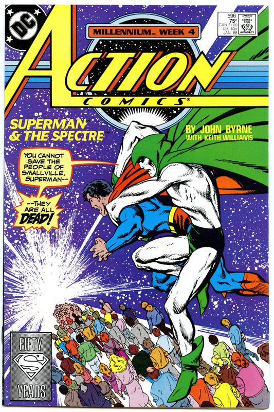 Action Comics 596 (Jan 1988) NM- (9.2)