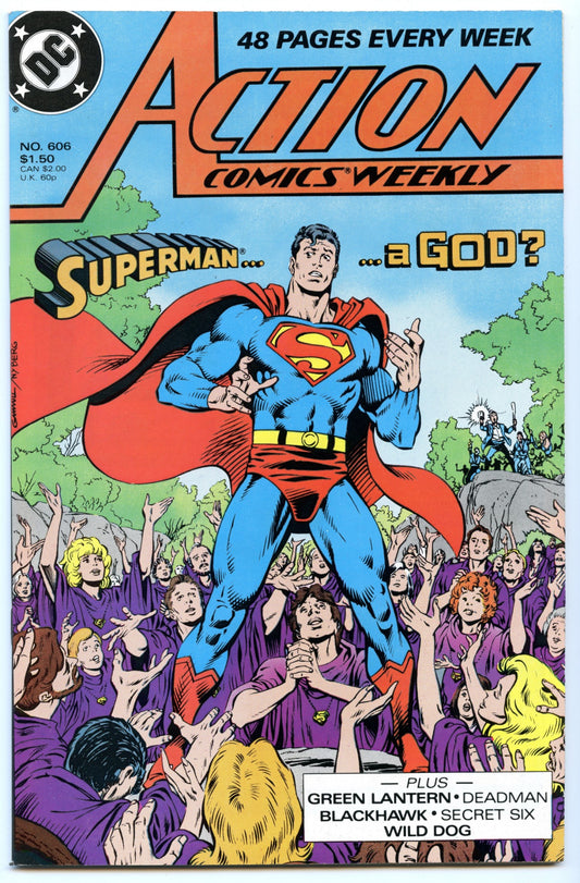 Action Comics Weekly 606 (Jun 1988) NM- (9.2)