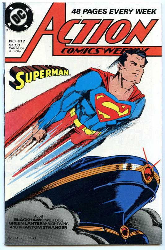 Action Comics Weekly 617 (Sep 1988) NM- (9.2)