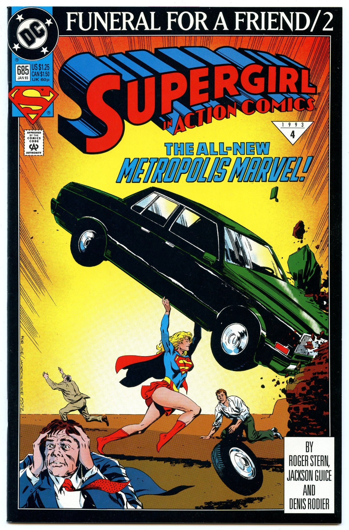 Action Comics 685 (Jan 1993) NM- (9.2)
