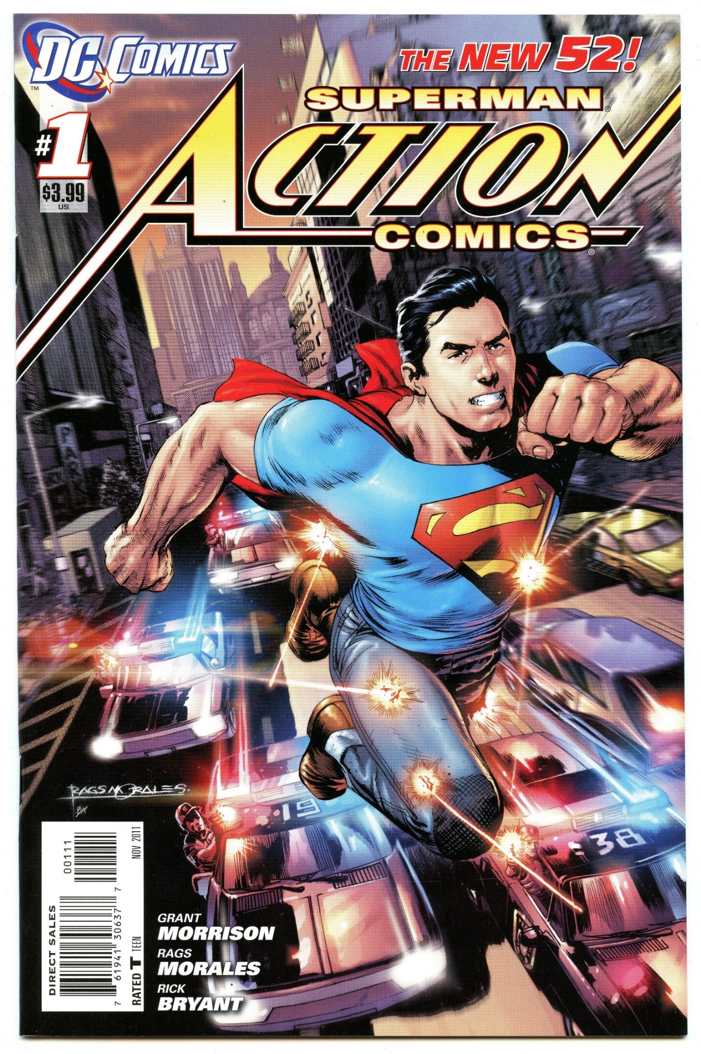 Action Comics V2 1 (Nov 2011) NM- (9.2)