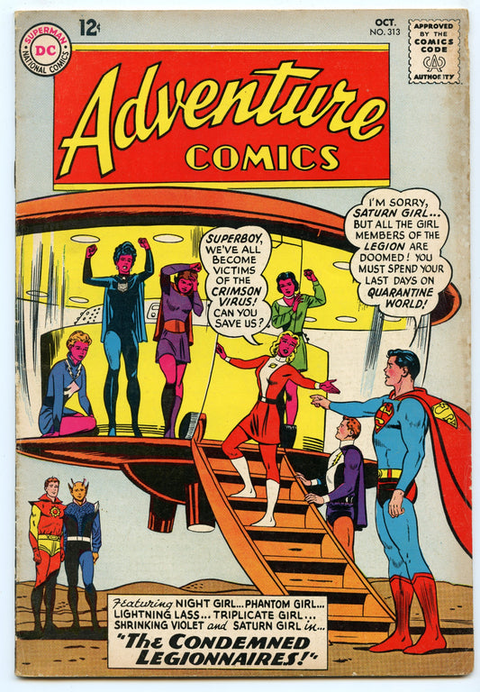 Adventure Comics 313 (Oct 1963) VG (4.0)