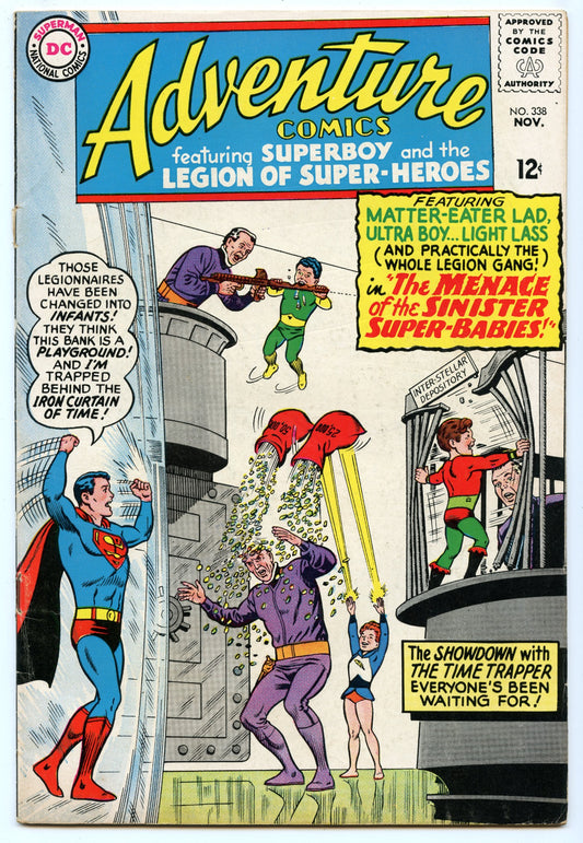 Adventure Comics 338 (Nov 1965) VG+ (4.5)