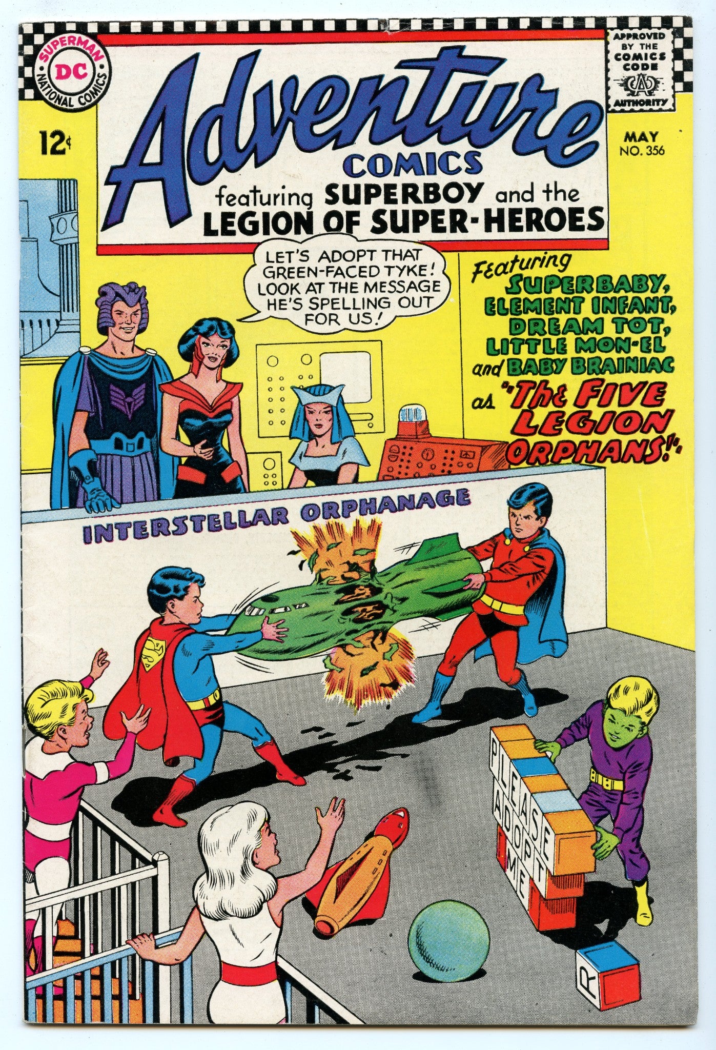 Adventure Comics 356 (May 1967) VG/FI (5.0)