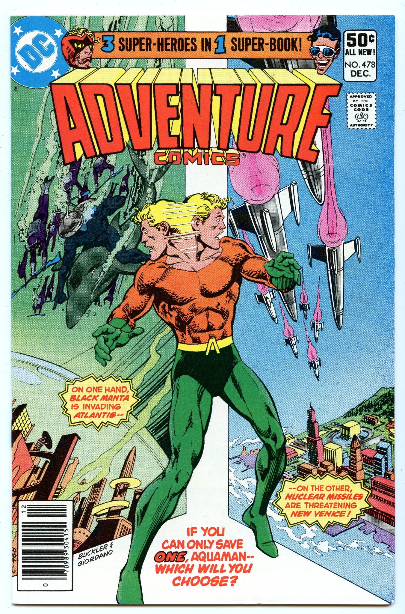 Adventure Comics 478 (Dec 1980) NM- (9.2)