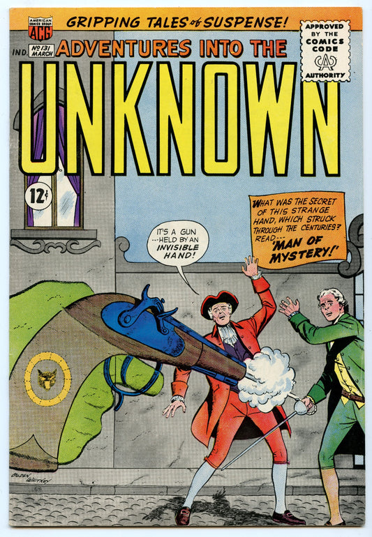 Adventures Into the Unknown 131 (Mar 1962) VF (8.0)
