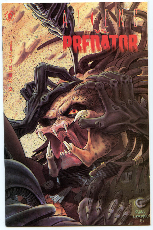Aliens vs Predator 2 (Aug 1990) NM- (9.2)