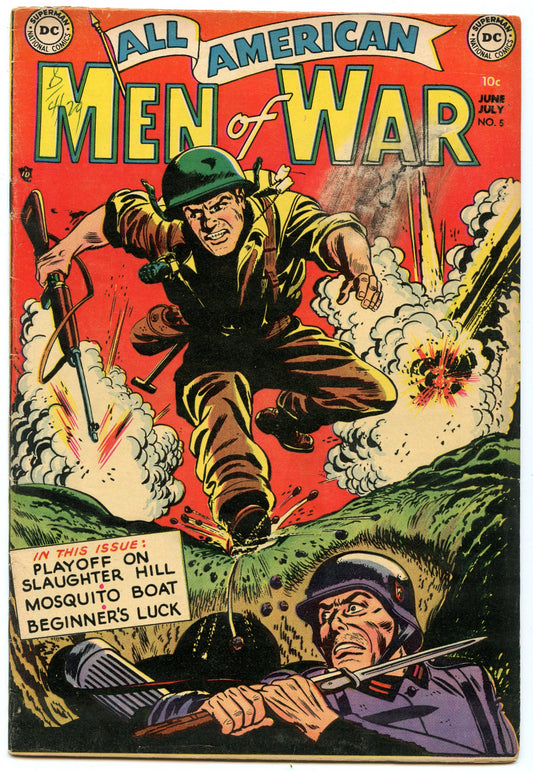 All-American Men of War 5 (Jul 1953) VG (4.0)