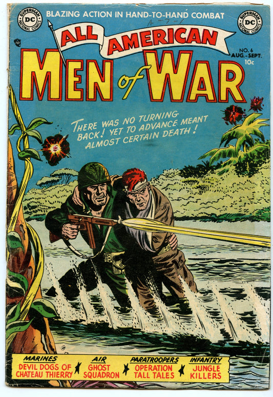 All-American Men of War 6 (Sep 1953) GD/VG (3.0)
