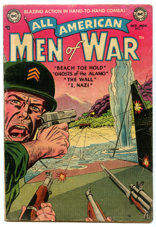 All-American Men of War 7 (Nov 1953) VG (4.0)