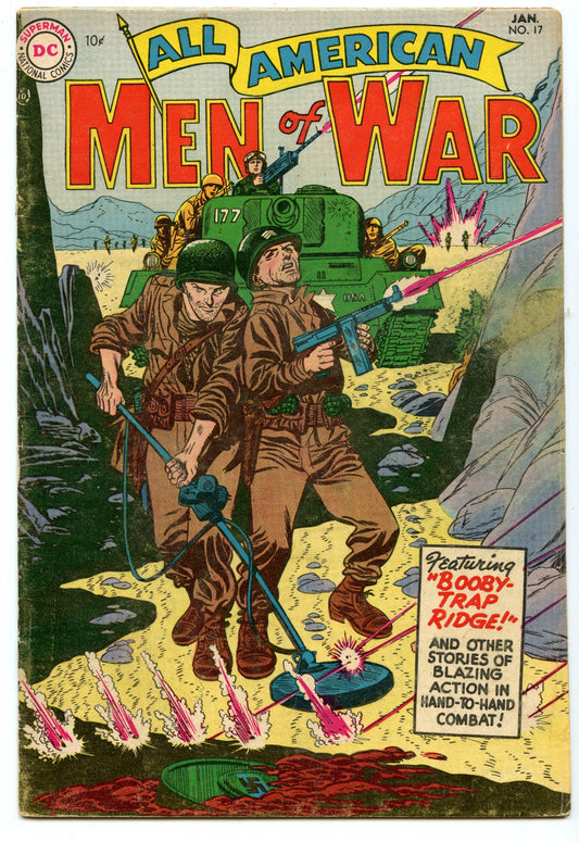 All-American Men of War 17 (Jan 1955) VG (4.0)