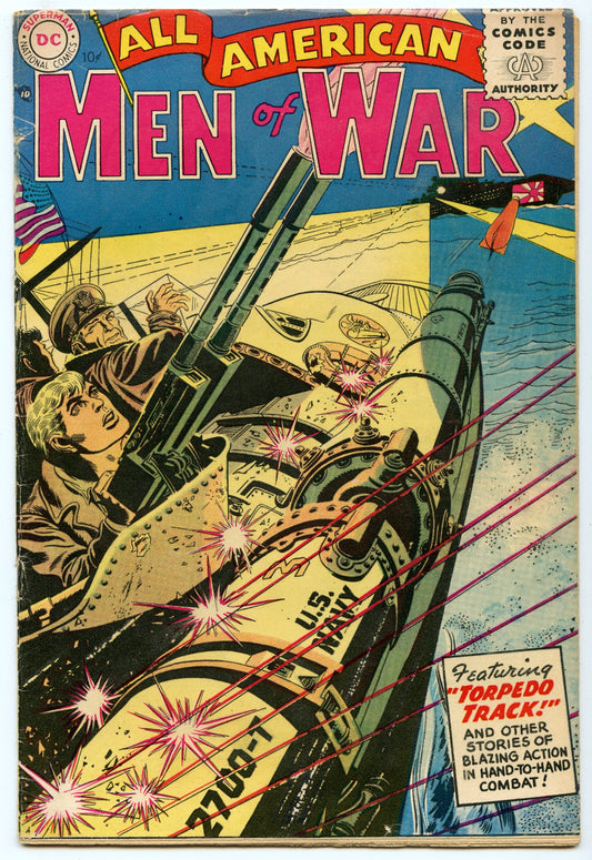 All-American Men of War 19 (Mar 1955) VG- (3.5)