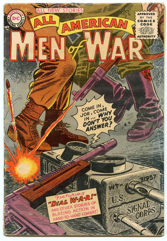 All-American Men of War 26 (Oct 1955) GD (2.0)