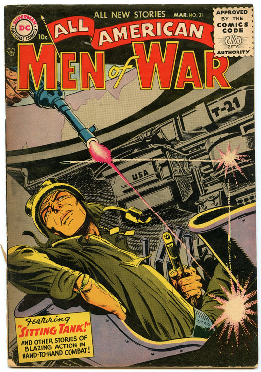 All-American Men of War 31 (Mar 1956) GD (2.0)