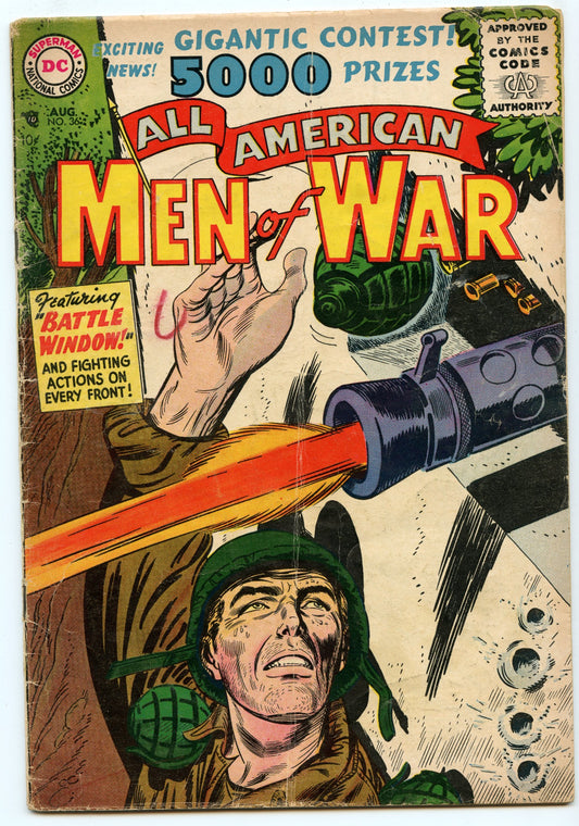 All-American Men of War 36 (Aug 1956) GD/VG (3.0)
