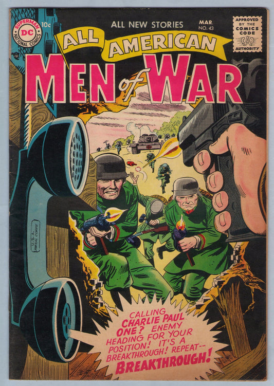 All-American Men of War 43 (Mar 1957) FI (6.0)