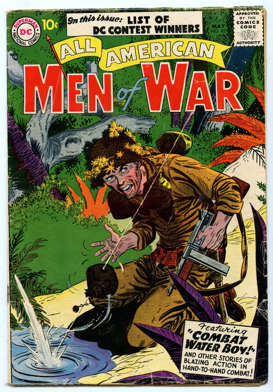 All-American Men of War 45 (May 1957) GD/VG (3.0)