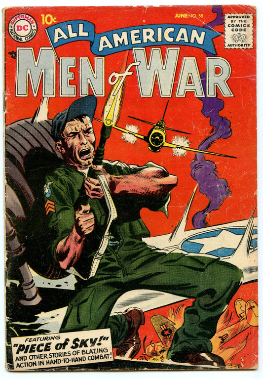 All-American Men of War 58 (Jun 1958) VG (4.0)