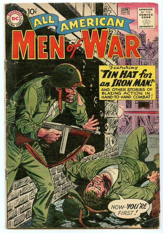 All-American Men of War 78 (Apr 1960) VG (4.0)