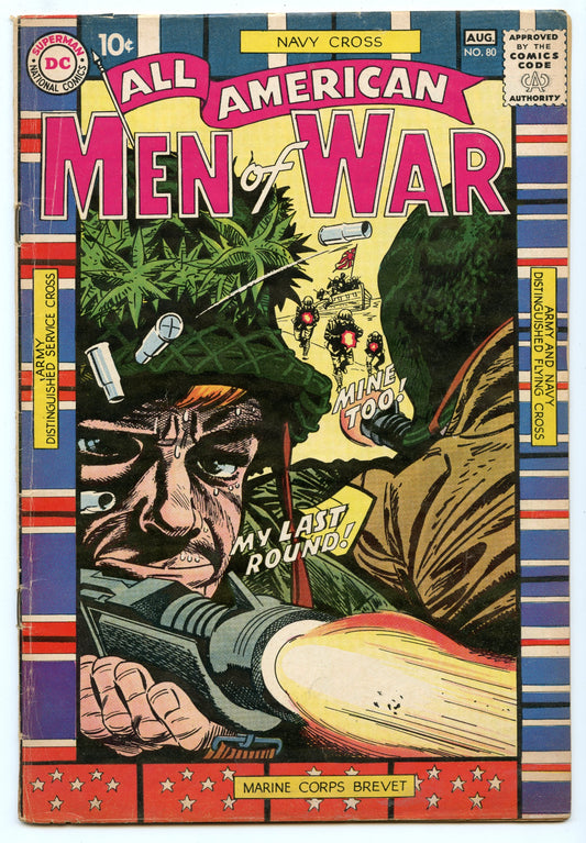 All-American Men of War 80 (Aug 1960) VG (4.0)