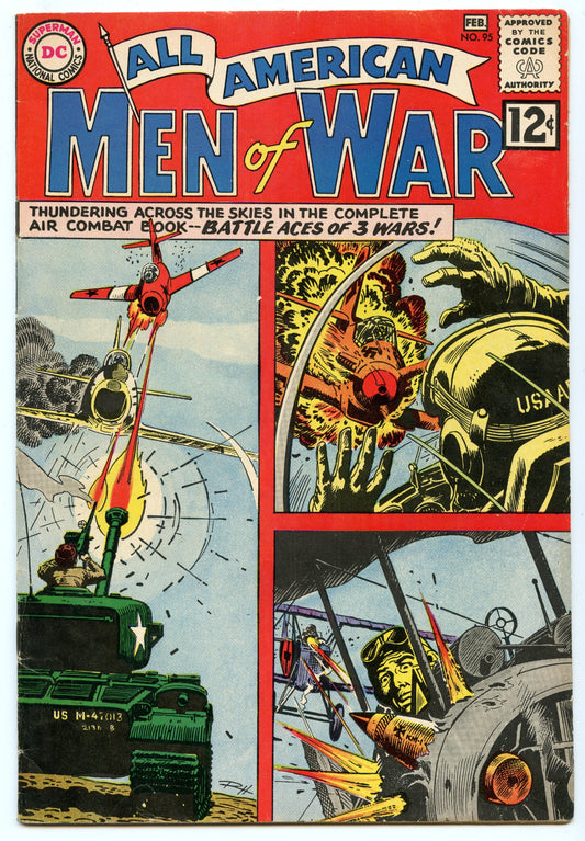 All-American Men of War 95 (Feb 1963) FI- (5.5)