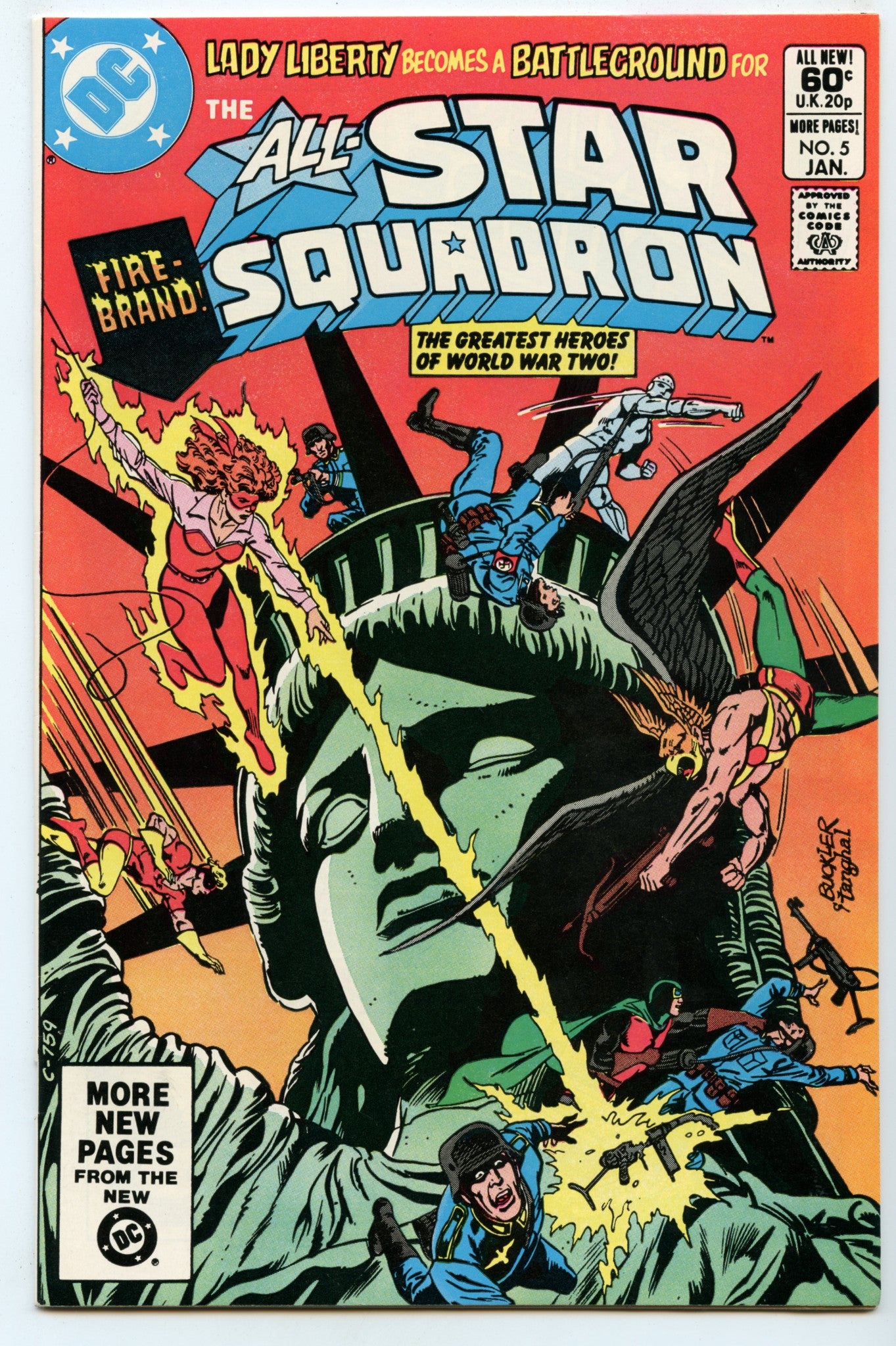 All-Star Squadron 5 (Jan 1982) NM- (9.2)