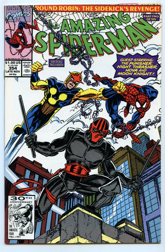 Amazing Spider-man 354 (Nov 1991) NM- (9.2)