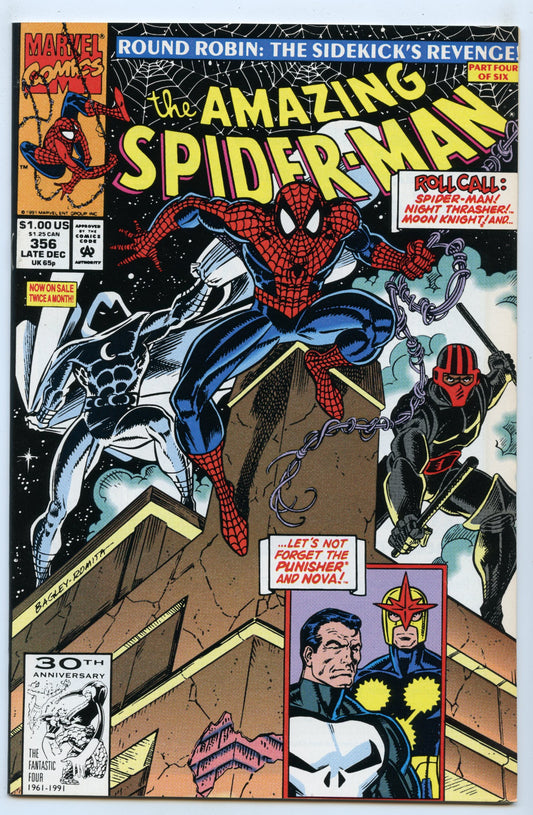 Amazing Spider-man 356 (Dec 1991) NM- (9.2)