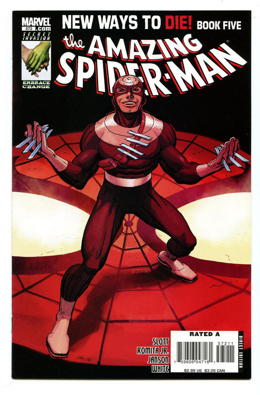Amazing Spider-man 572 (Nov 2008) NM- (9.2)
