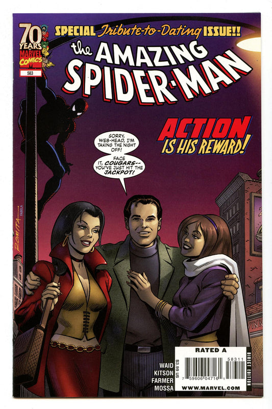 Amazing Spider-man 583 (Mar 2009) NM- (9.2)