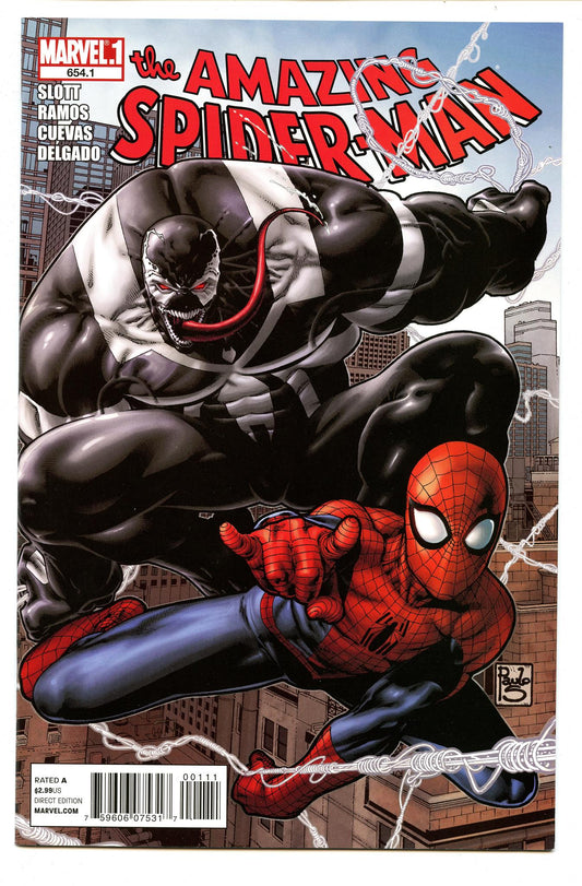 Amazing Spider-man 654.1 (Apr 2011) NM- (9.2)