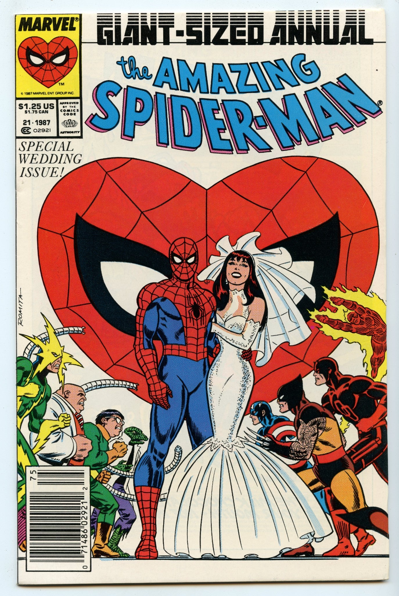 Amazing Spider-man Annual 21 (Sep 1987) NM- (9.2)