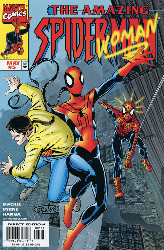 Amazing Spider-man 5 (May 1999) NM- (9.2) - 1st Mattie Franklin