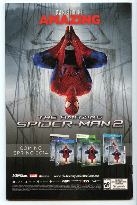 Amazing Spider-man 1 (Jun 2014) NM- (9.2) - 1st appearance Silk
