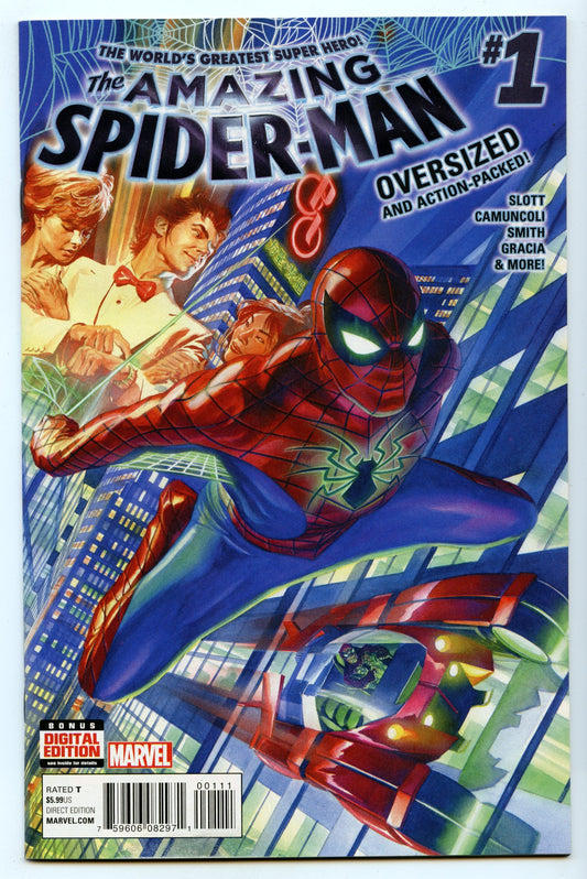 Amazing Spider-man 1 (Dec 2015) NM- (9.2)