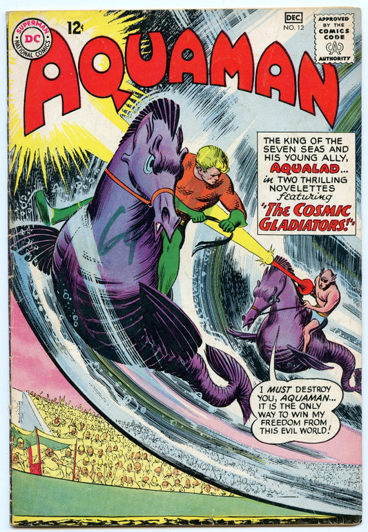 Aquaman 12 (Dec 1963) VG (4.0)