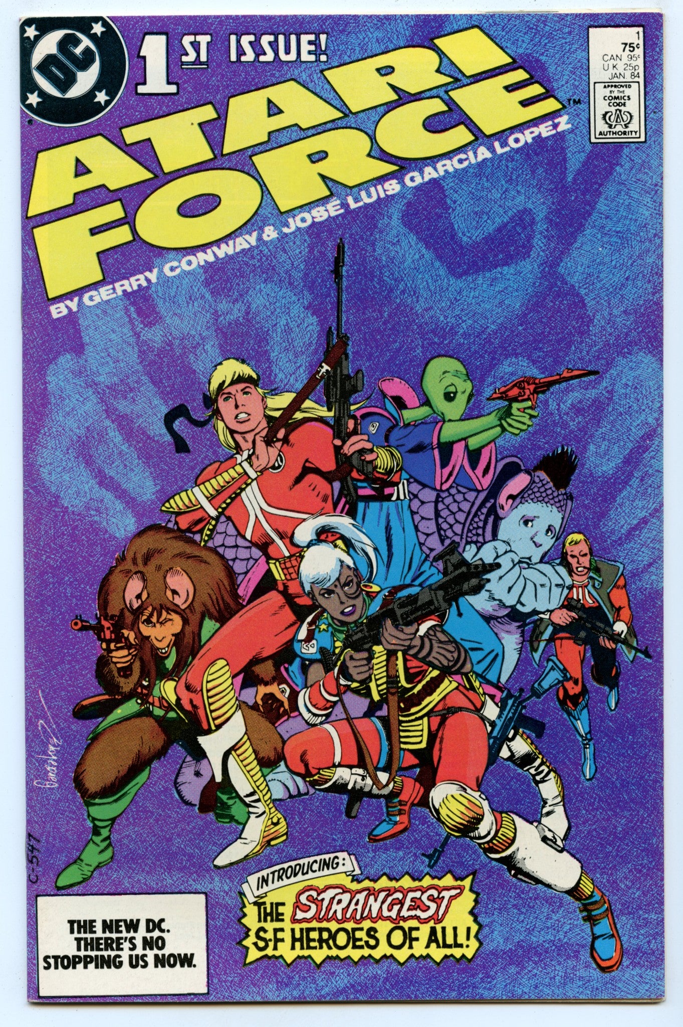 Atari Force 1 (Jan 1984) VF/NM (9.0)