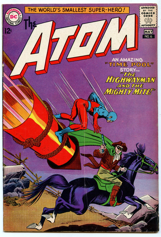 Atom 6 (May 1963) VG+ (4.5)